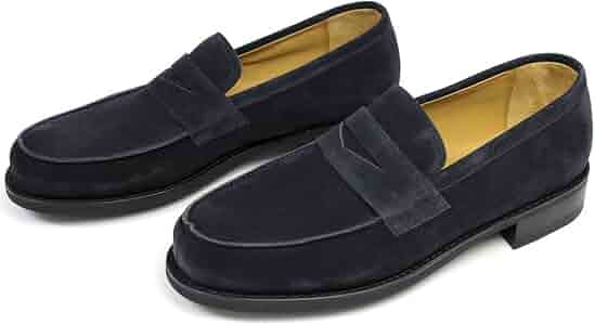 Amazon | [パラブーツ] ローファー ダックス ネイビースエード (DAX