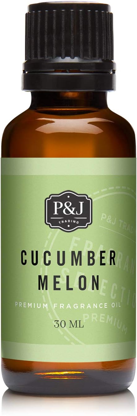 Cucumber Melon Fragrance Oil – Premium Grade Scented Oil – 30ml by P & J Trading