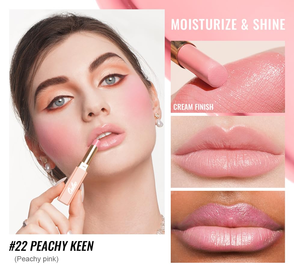 Oulac Shine Pink Lipstick Review