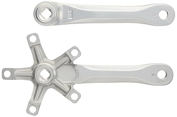 Sugino Might Tour クランクセット シルバー Amazon | Sugino(スギノ) Mighty Tour 901D 50x36(HBK/S) 165mm