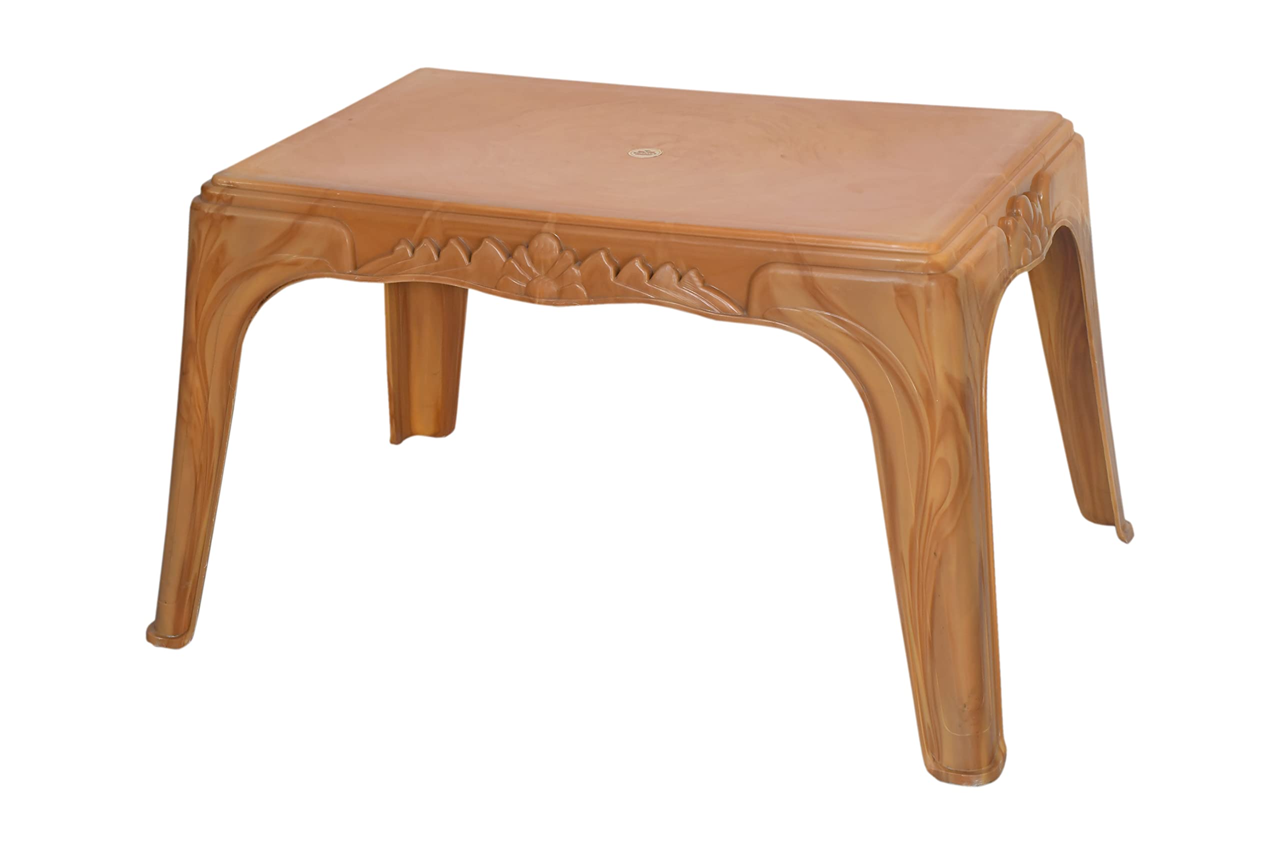 Prima 5015 Center Dining Coffee Table/Tea Table/Teapoy for Home, Office & Outdoor sandlwood Color-image-10