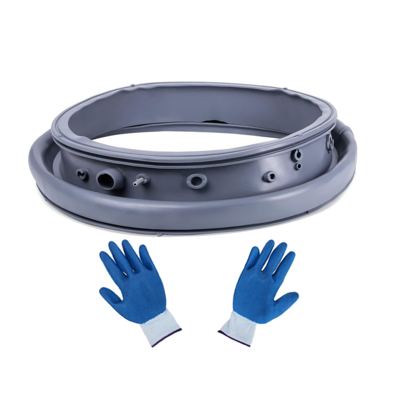 DC97-16140P Washer Door Boot Seal Compatible with Samsung Washing Machine Door Seal Replacement WF45M5500AZ/A5, WF45M5500AP/A5, WF45K6200AW/A2，WF45K6200AZ/A2