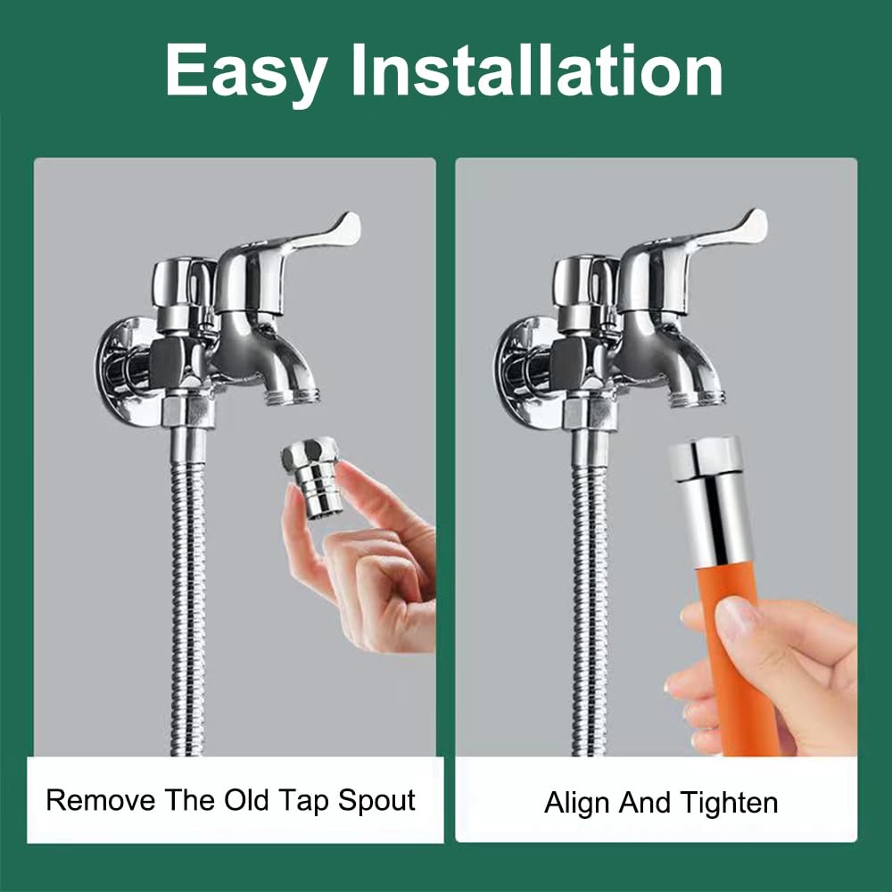 Tubo de extensión universal de espuma, 30 cm, 360°, extensor de extensión de grifo de flexión libre, tubo de extensión ajustable para grifo de fregadero