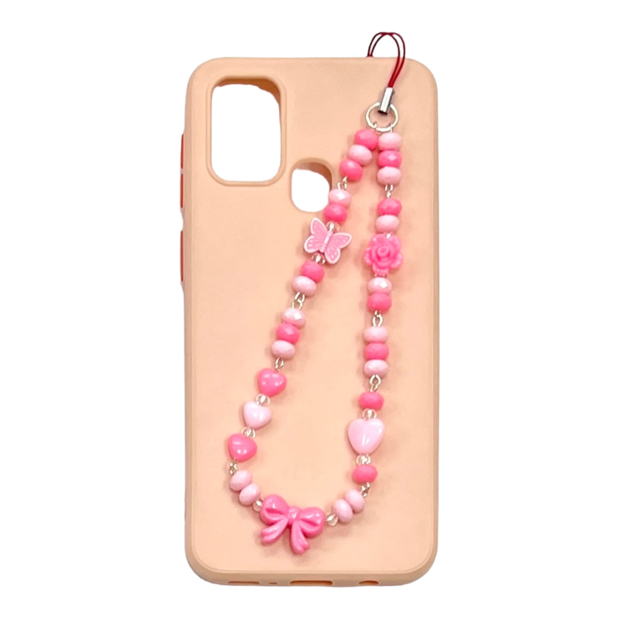 Ribbon Anti - Lost Lanyard For Phones|Flower, Heart Charms for Mobiles | Handmade Charm Accessories for Women and Girls-image-26