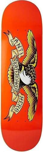 Miniatura 1 de Anti-Hero Classic Eagle - Tabla de skate (9.1in), color naranja