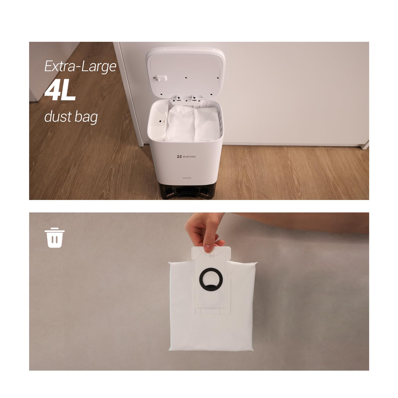 Sac à Poussière Pour Aspirateur CIKONIELF - Modèle Lydsto R1 - Tissu