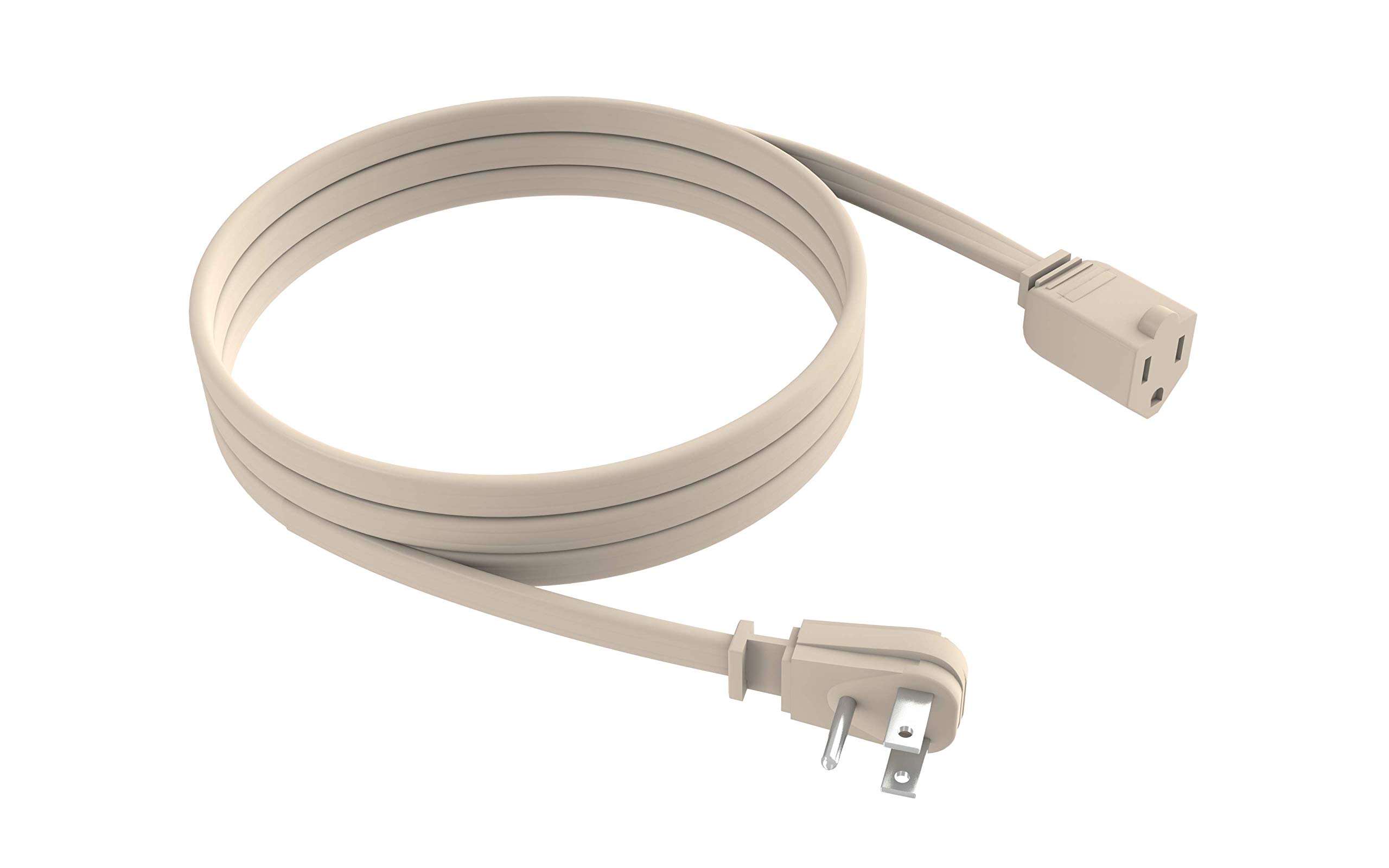 STANLEY 31526 6FT Grounded Heavy Duty Appliance Cord, Beige