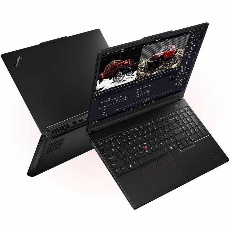 Image of Lenovo ThinkPad P16 Gen 3 21RQ0011US 16 inch Touchscreen Mobile Workstation - 3.2K - Intel Core Ultra 9 285HX - vPro Technology - 64 GB - 1 TB SSD - English (US) Keyboard - Black - Intel Chip - Windows 11