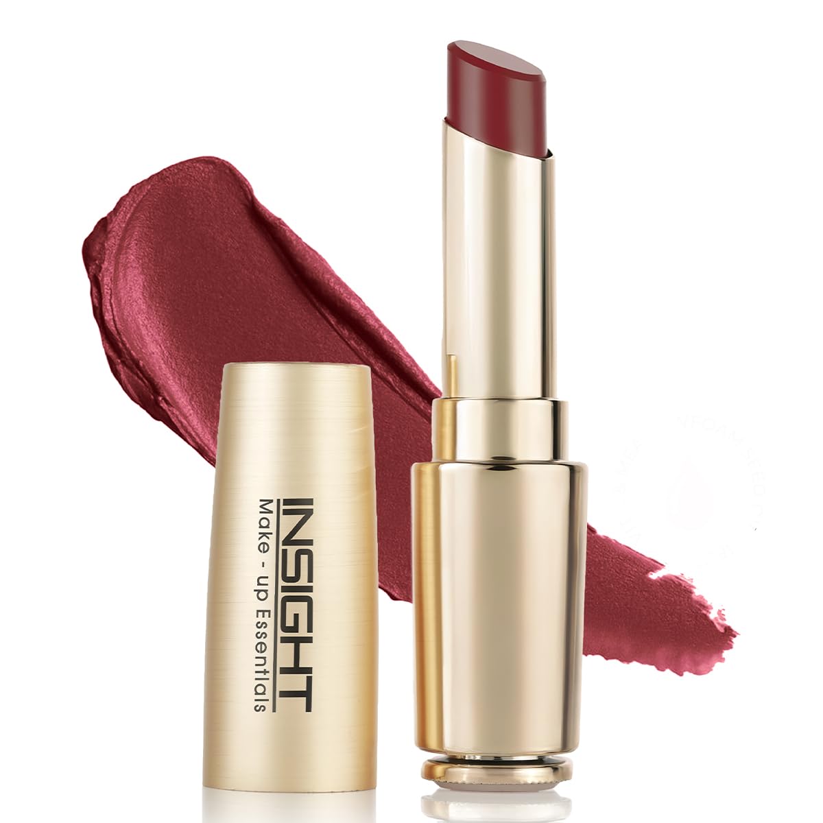 INSIGHT Air Whip Lipstick - Executive Glow| Blurred Matte Finish | Air Whipped Mousse Texture | Ultra Lightweight, Buildable Pigment | Hydrating Long Wear Comfort - 3.75g-image-1