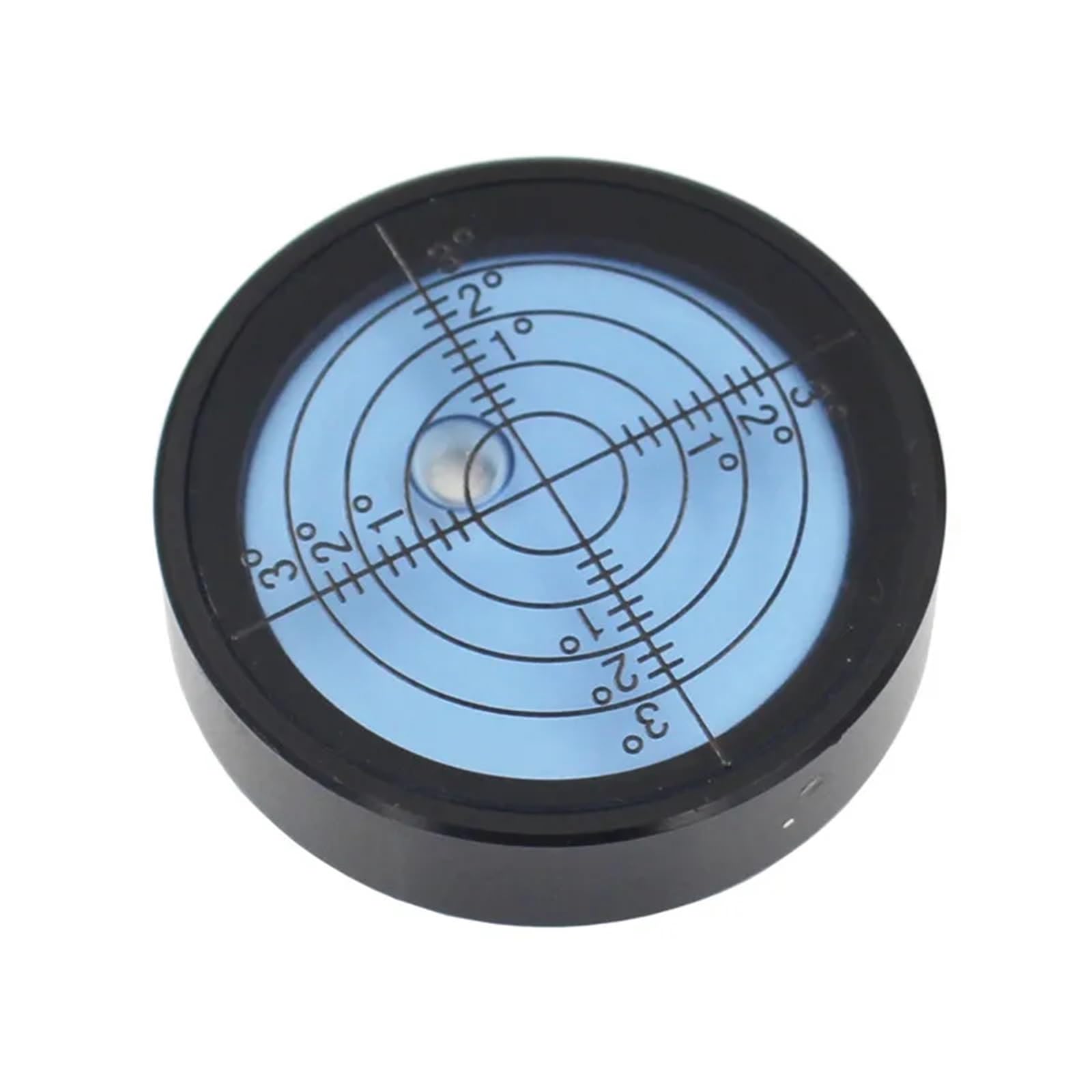 Niveau à bulle universel circulaire (1 pièce), entièrement en métal avec fonction de vision nocturne lumineuse