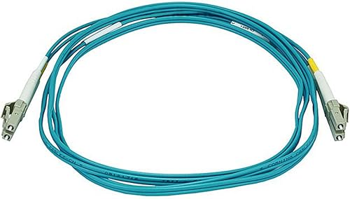 Miniatura 1 de Monoprice - Cable de fibra óptica de 10 Gb, LCLC, multimodo, dúplex - 6.6ft (tipo 50125) - Aqua