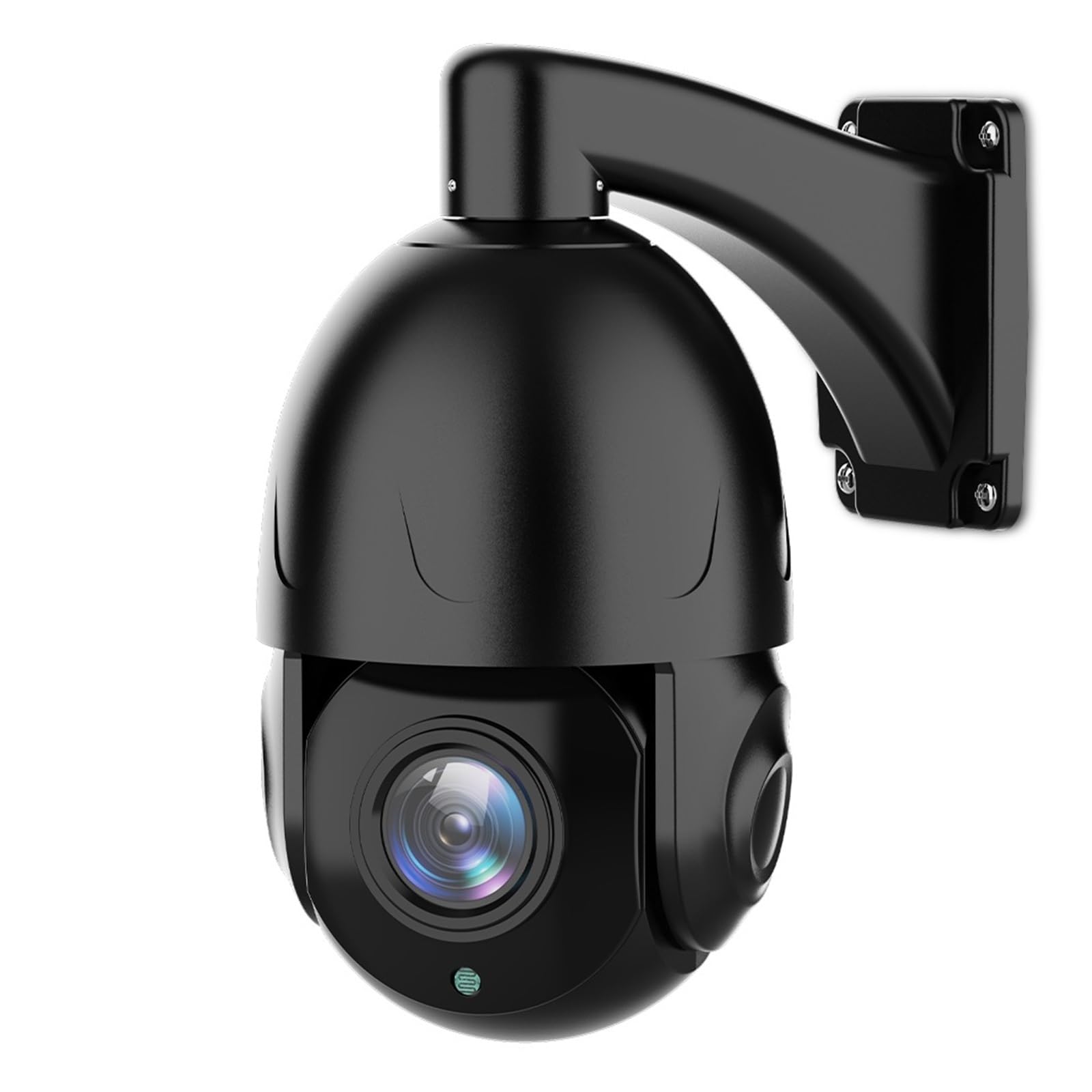 CVFRDD 4K 8MP POE IP Camera Outdoor 30X Optical Zoom Speed Dome Street Camera 5MP HD Night Vision 80M CCTV Video Surveillance P2P(8MP Camera)