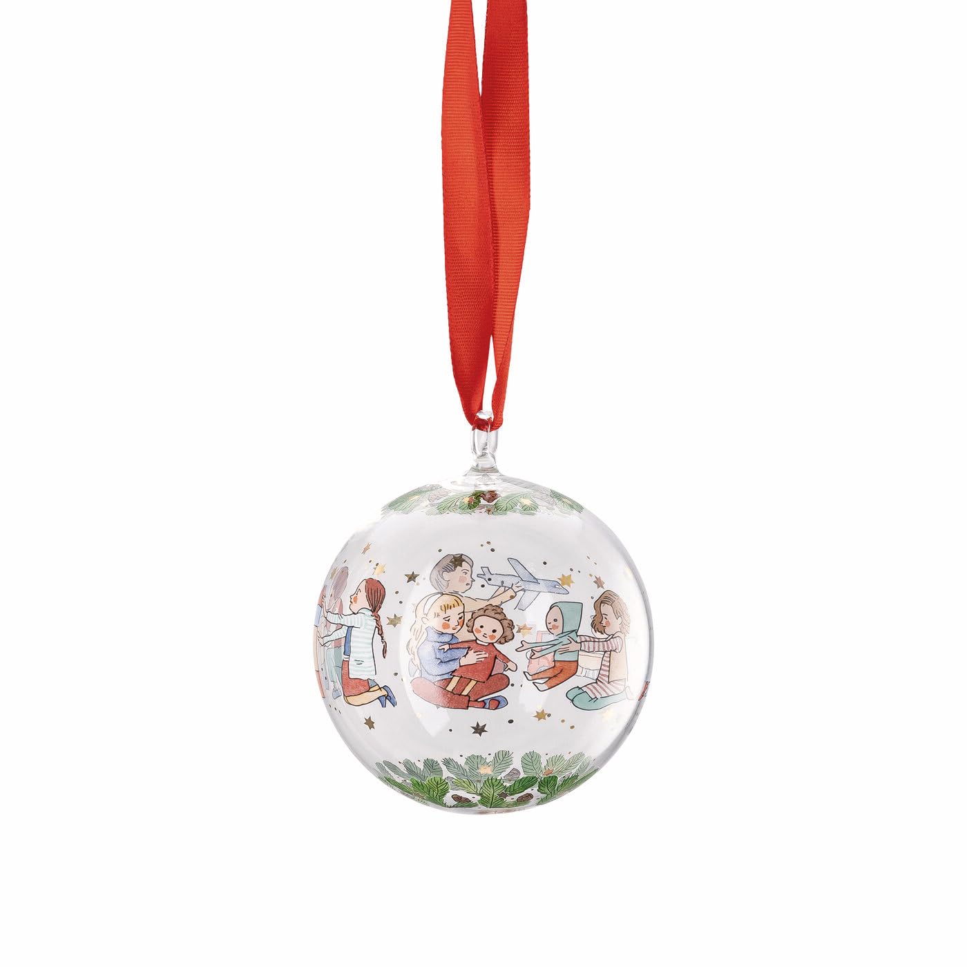 Hutschenreuther Collection de Noël 2025 Boule en Verre Jeux de Noël Boule de Noël 7 cm