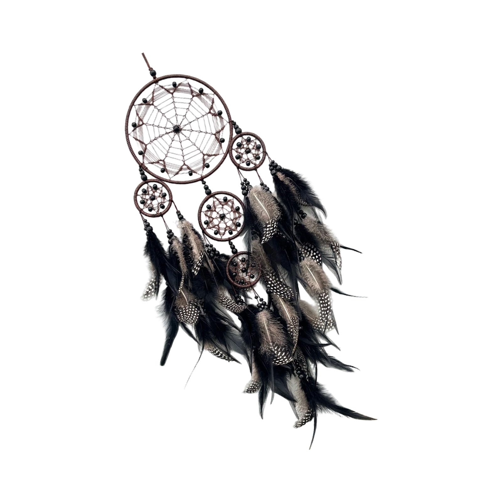 Unique Handcrafted Dream Catcher Wall Art with Iron Rings and Soft Feathered Tassels for Weddings Party Decoration Wall Art Hanging Decors