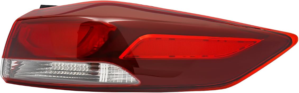 Tail Light Assembly for Hyundai Elantra 2017-2018, Replacement Tail Light Rear Brake Light Left Driver Side (Right Driver Side)