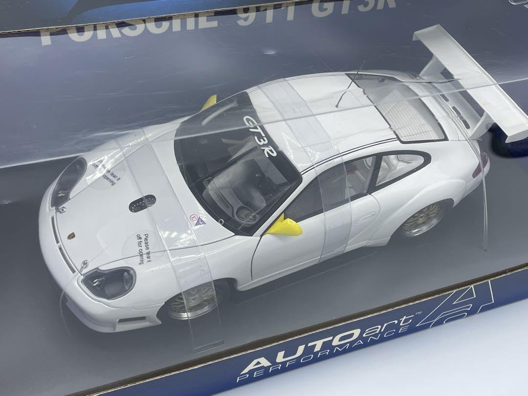 未開封 1/18 AUTOart Porsche 911 GT3R ホワイト Amazon | AUTOart オートアート PORSCHE 911 GT3R 1/18ホワイト