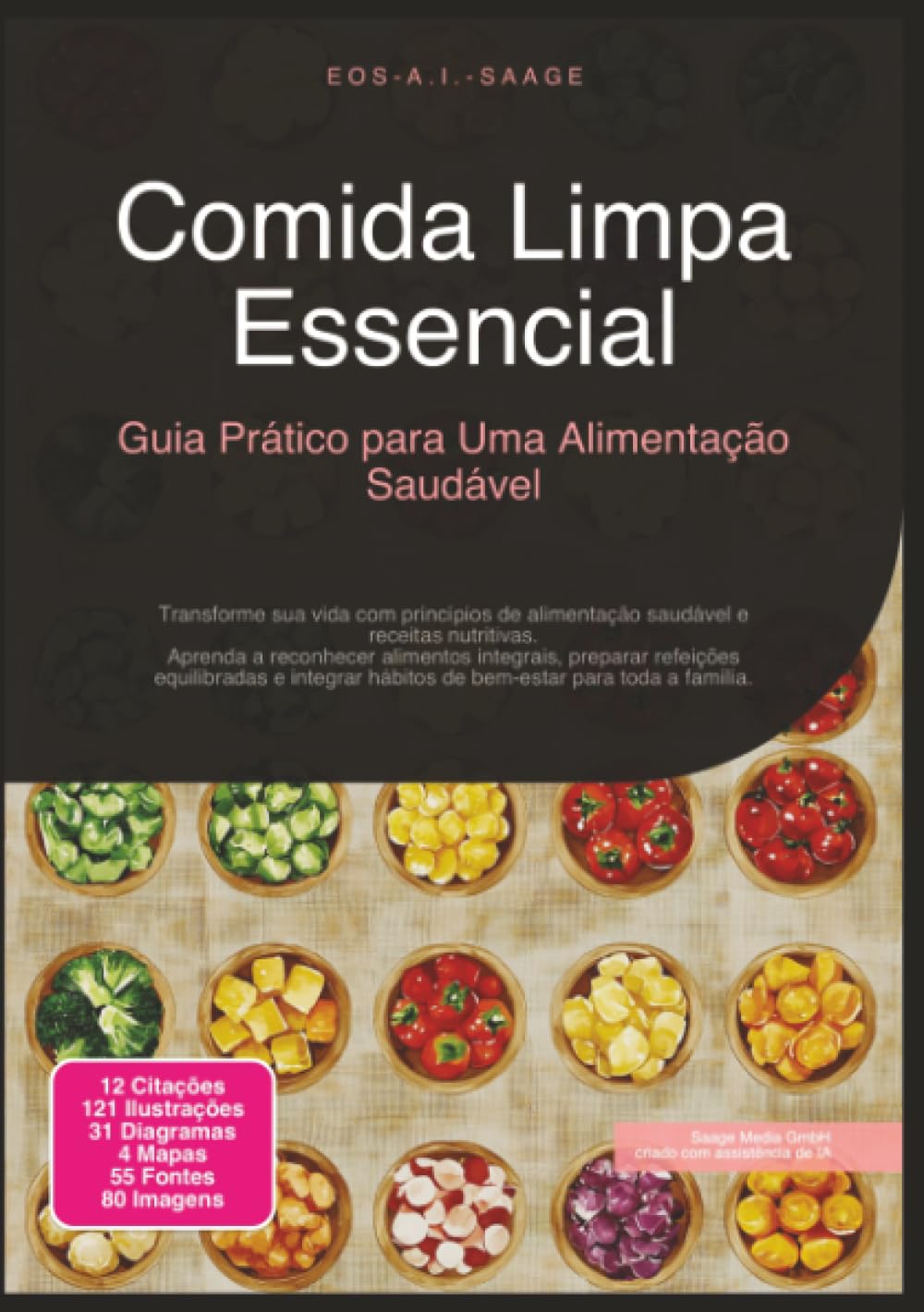 Comida Limpa Essencial: Guia Prático para Uma Alimentação Saudável (Comer Limpo)