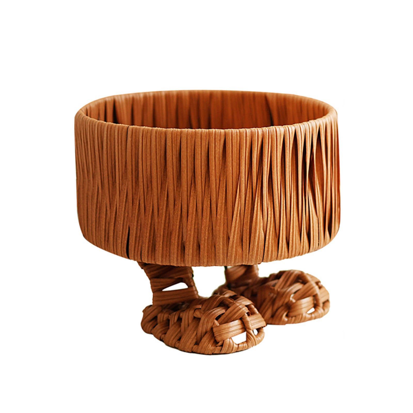 Xjdzineq Multipurpose Handwoven Basket for Organizing Clothes Towels and More in a Stylish and Sturdy Manner Handle Basket