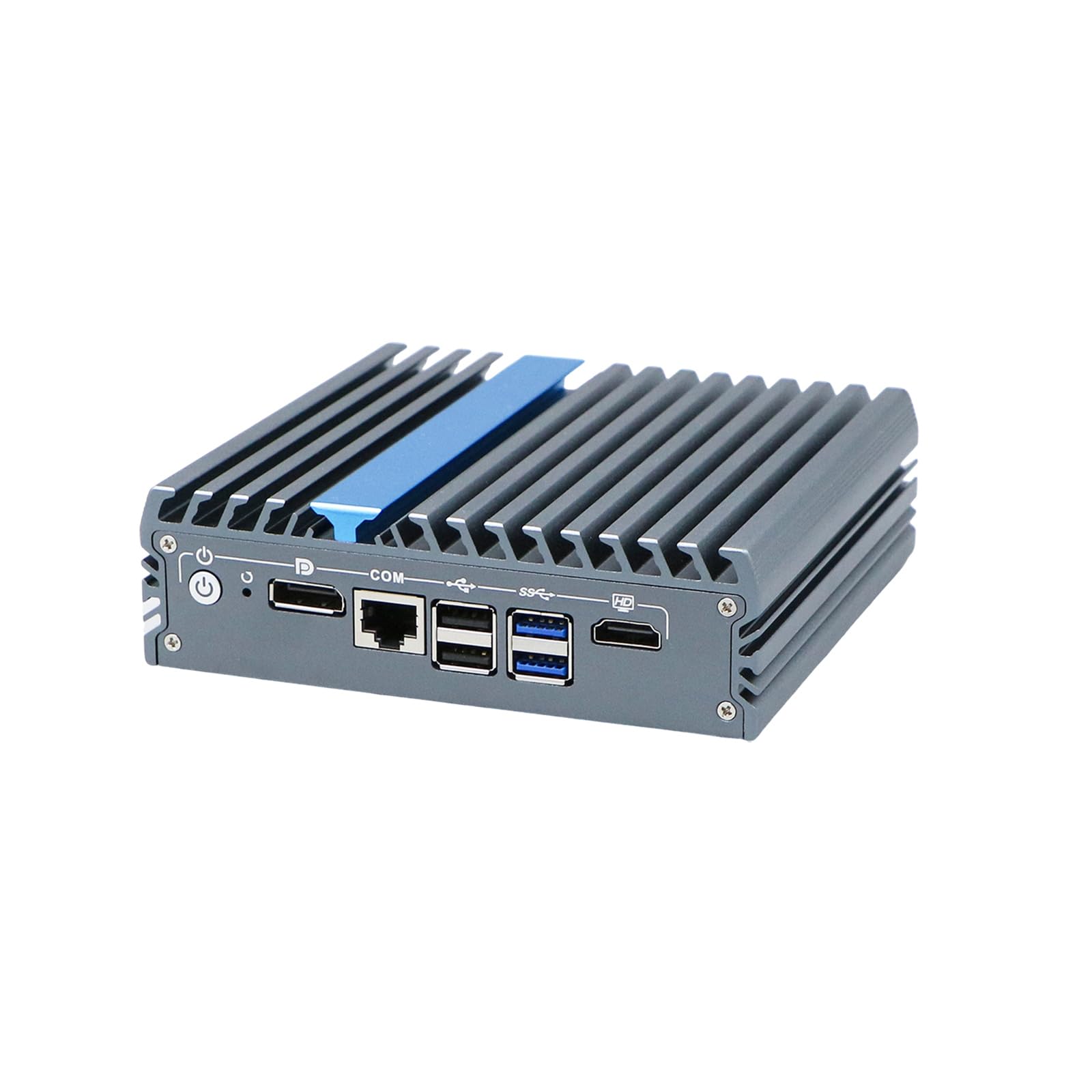 Firewall Appliance, Mini PC, PFSense, Mikrotik, OPNsense, VPN, Router PC, N100, RX23, 4 x 2.5GbE LAN, Expandable Wide-Voltage 9-36V / WiFi / 4G / CAN, 4G RAM, 64G SSD