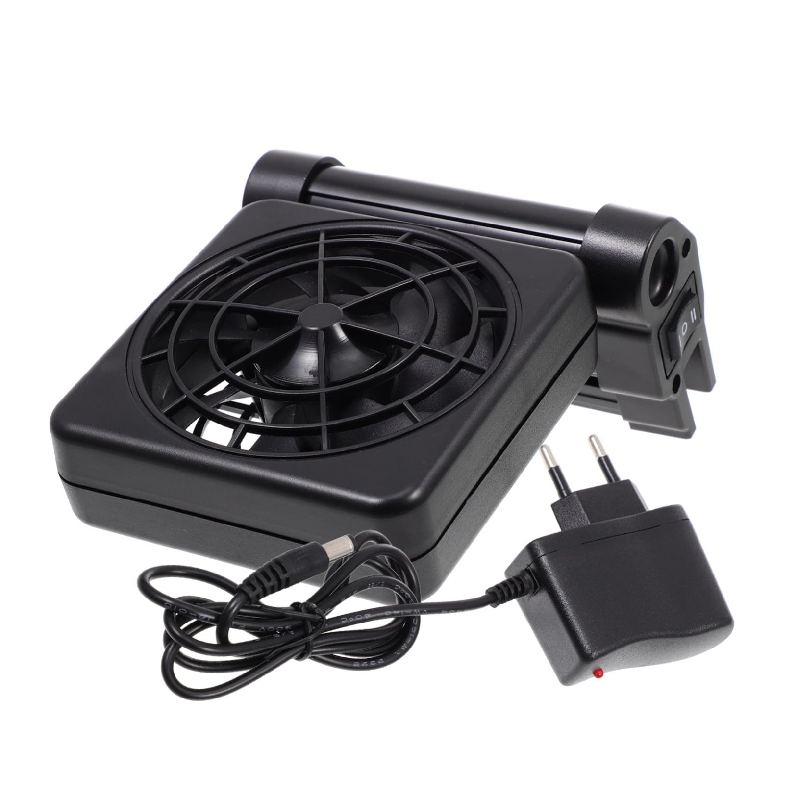 Ventilador de acuario ligero y enfriador ajustable para peceras pequeñas en verano