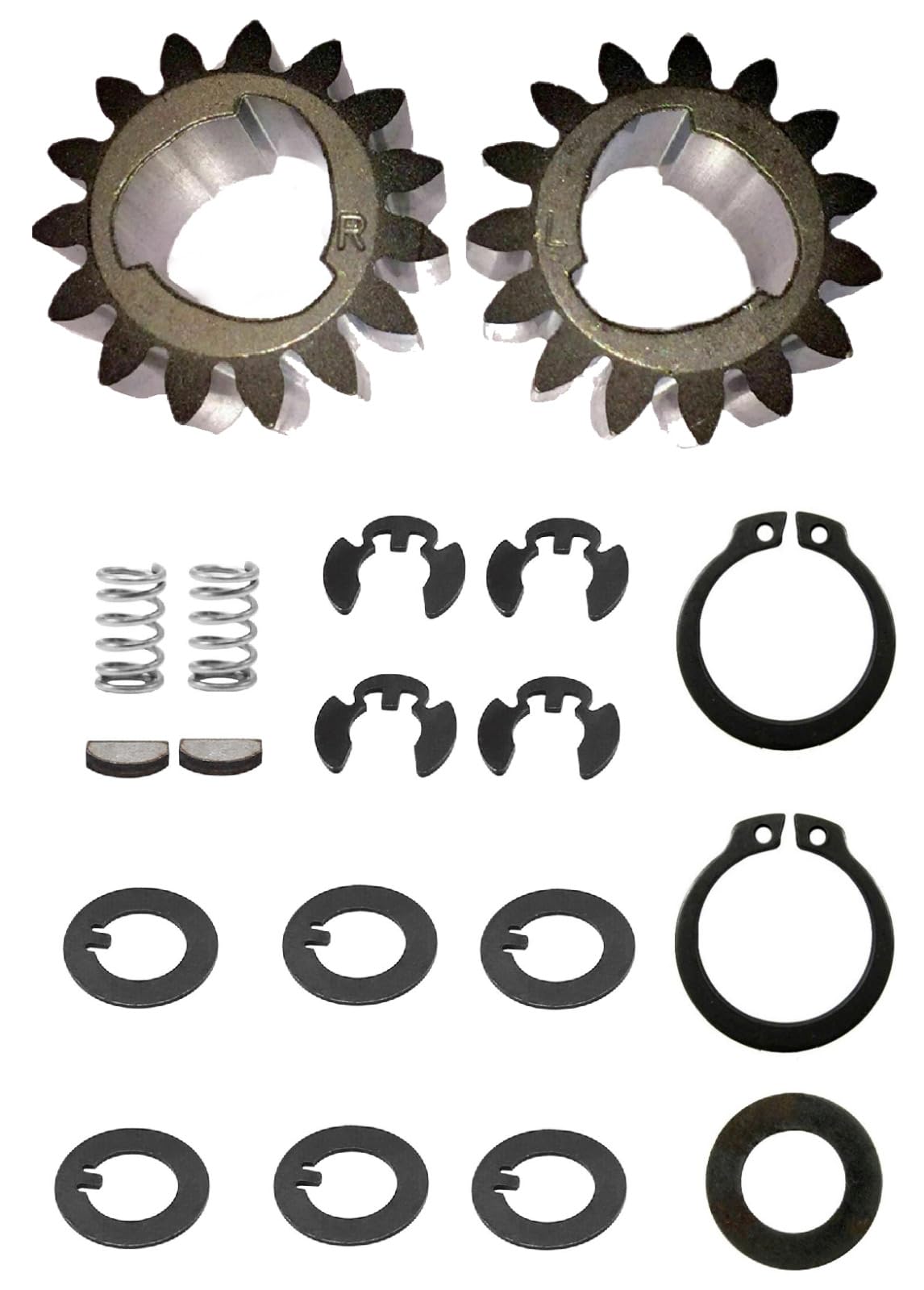 Kit de piñón de repuesto para rueda trasera Toro, compatible con cortacésped reciclador de 22 pulgadas, sustituye a 105-3040 OEM