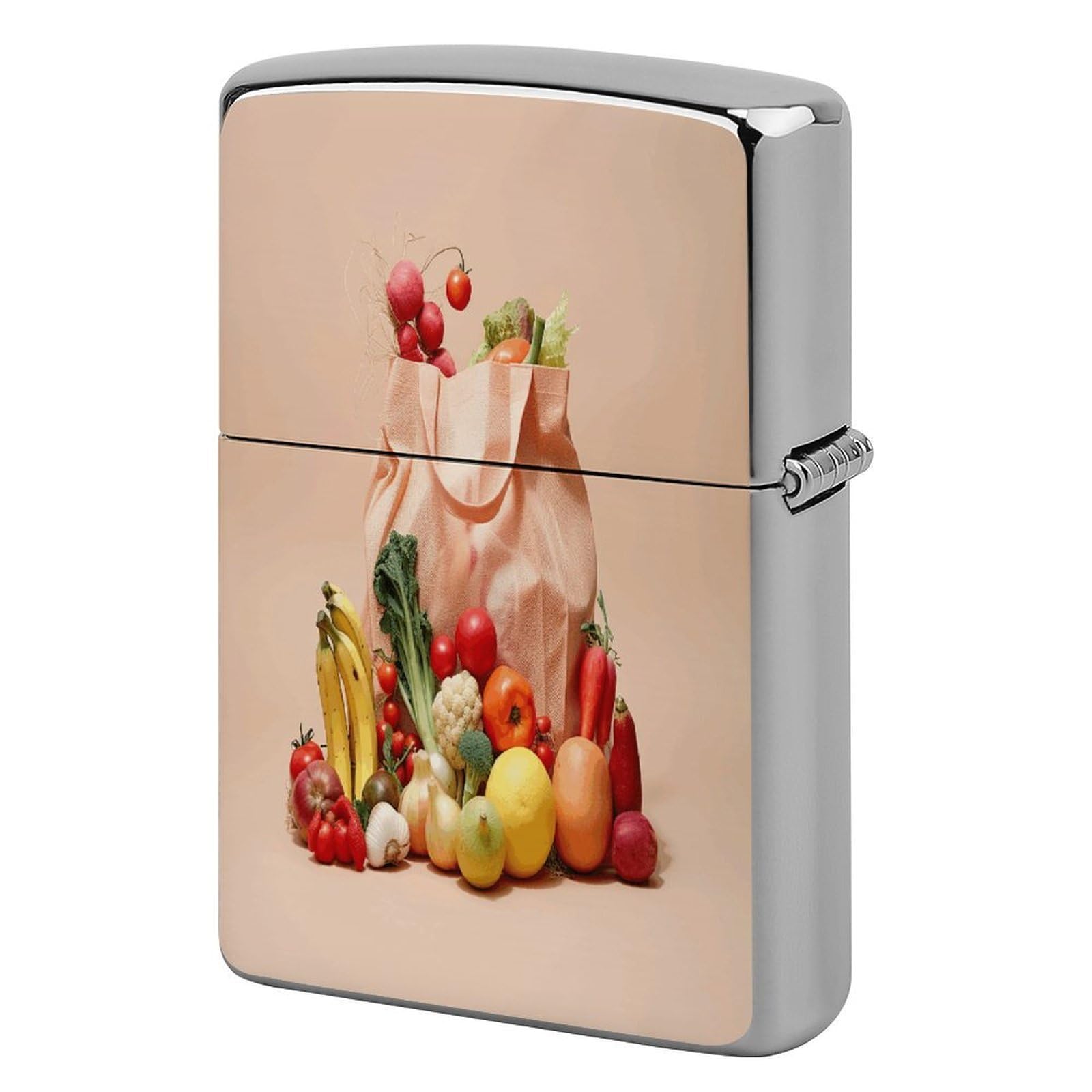 Fekiloot Style Fruits And Vegetables Lighter Case Cover Lighter Holder