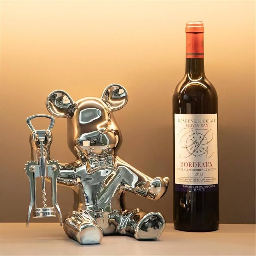 置物　アンテークですが大事に保管してたものでワインを飾り楽しめます 置物 アンテークですが大事に保管してたものでワインを飾り