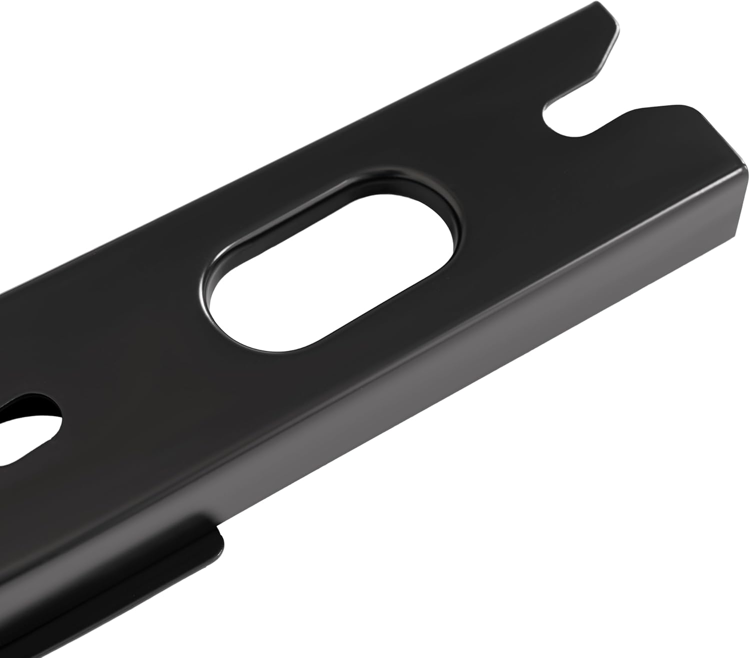 KUAFU Rear Bumper Bracket Compatible with 1995-2004 Toyota Tacoma Replacement for TO1165101 22835955 LH & RH Steel Powder Coated Black - 2 Pcs