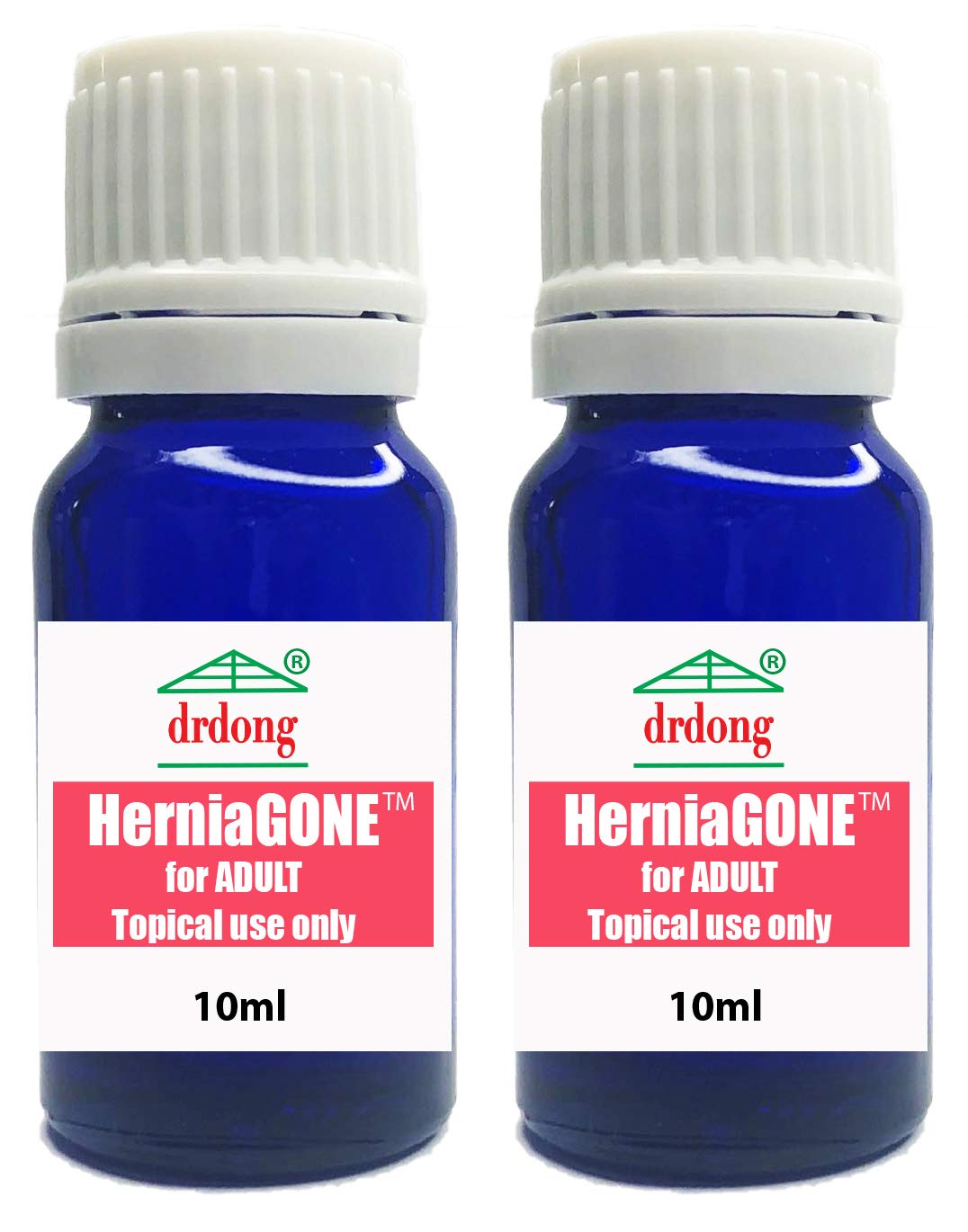 HerniaGONE for ADULT, 2 PACK Essential oil blend, Easy to