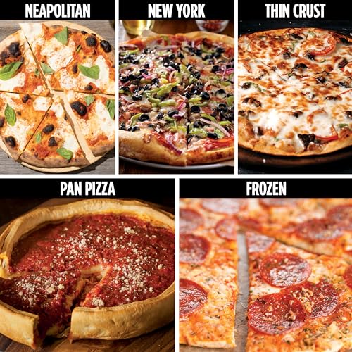 Ninja Woodfire Outdoor Pizza Oven, 8-in-1 Portable Electric Roaster Oven, Heats up to 700°F, 5 Artisan Pizza Settings, Integrated BBQ Smoker Box, Includes Flavored Wood Pellets, Terracotta Red