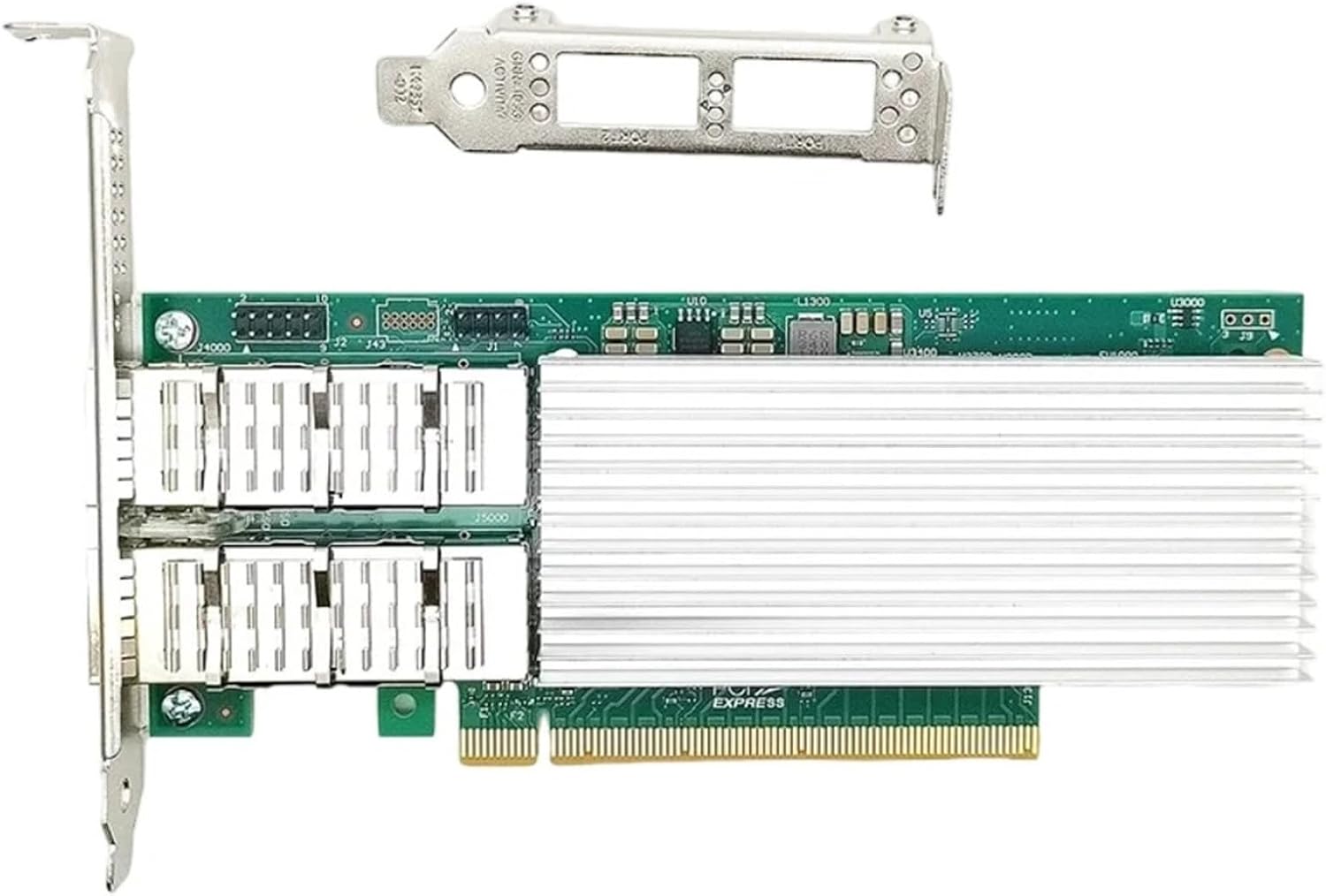 100Gb Ethernet Network Card E810-Cqda2, Dual Port Qsfp28, Compatible with E810-Cam2 Chip, Pcie 4.0X16 Nic Server Adapter(Short and Long)
