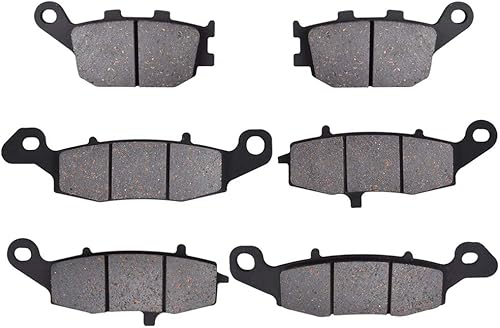 KYN Para Suzuki DL 650 XT V-Strom ABS (DL 650 XAL) 2015 2016 2017 2018 2019 2020 DL650 Pastillas de freno delanteras traseras Disco orgánico