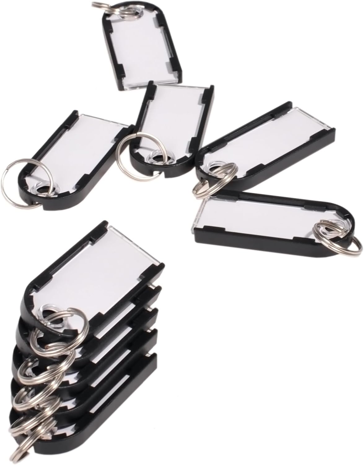 Pavo - Magnetic Technology, Pack of 50 Magnetic Keychains, Magnets, 50 Pieces - Black, 8012152