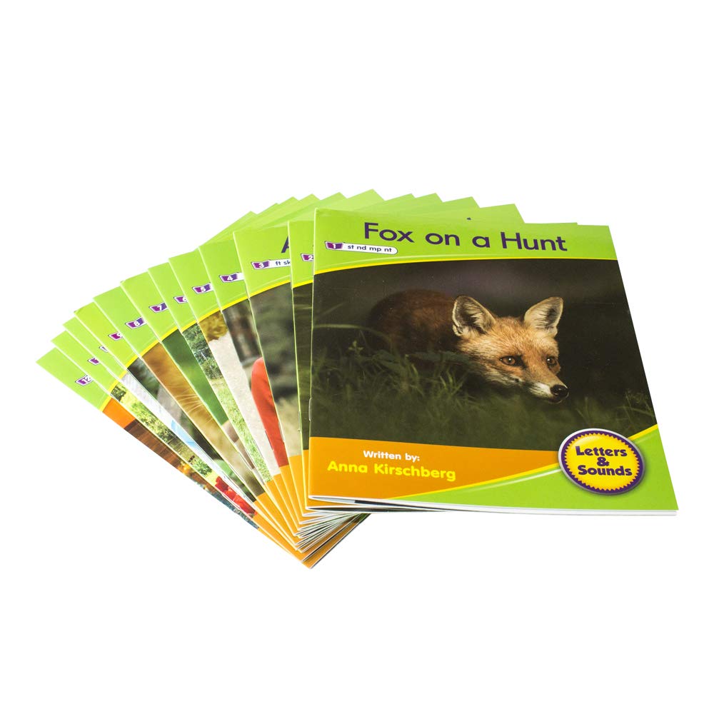 Junior Learning JL389 Decodable Readers Phase 4 - Blend Non-Fiction