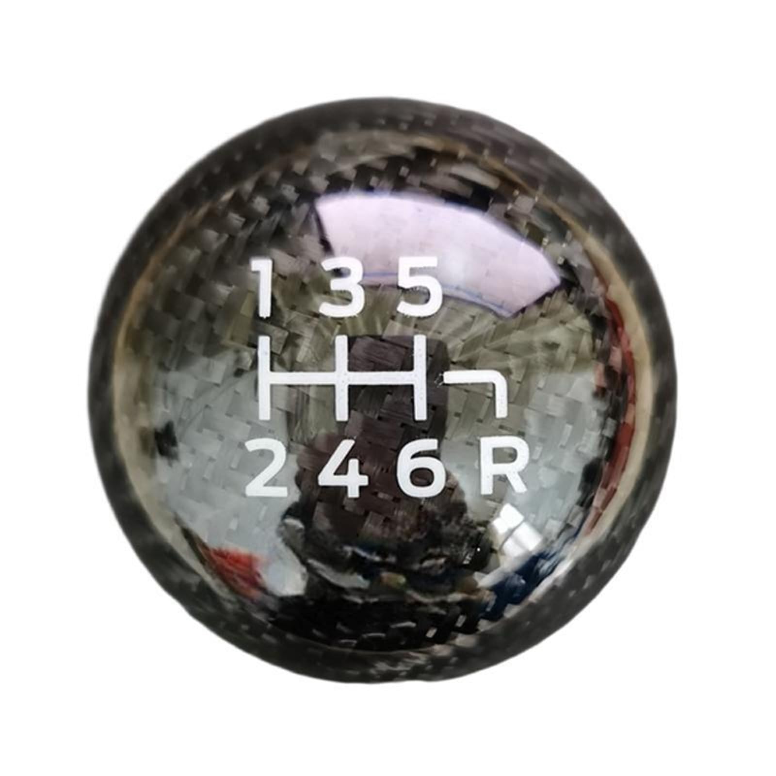 Qrptmbnf Multi-Colored Gear Shift Knob Speed Compatible With Ford Focus, St, Rs, Fiesta