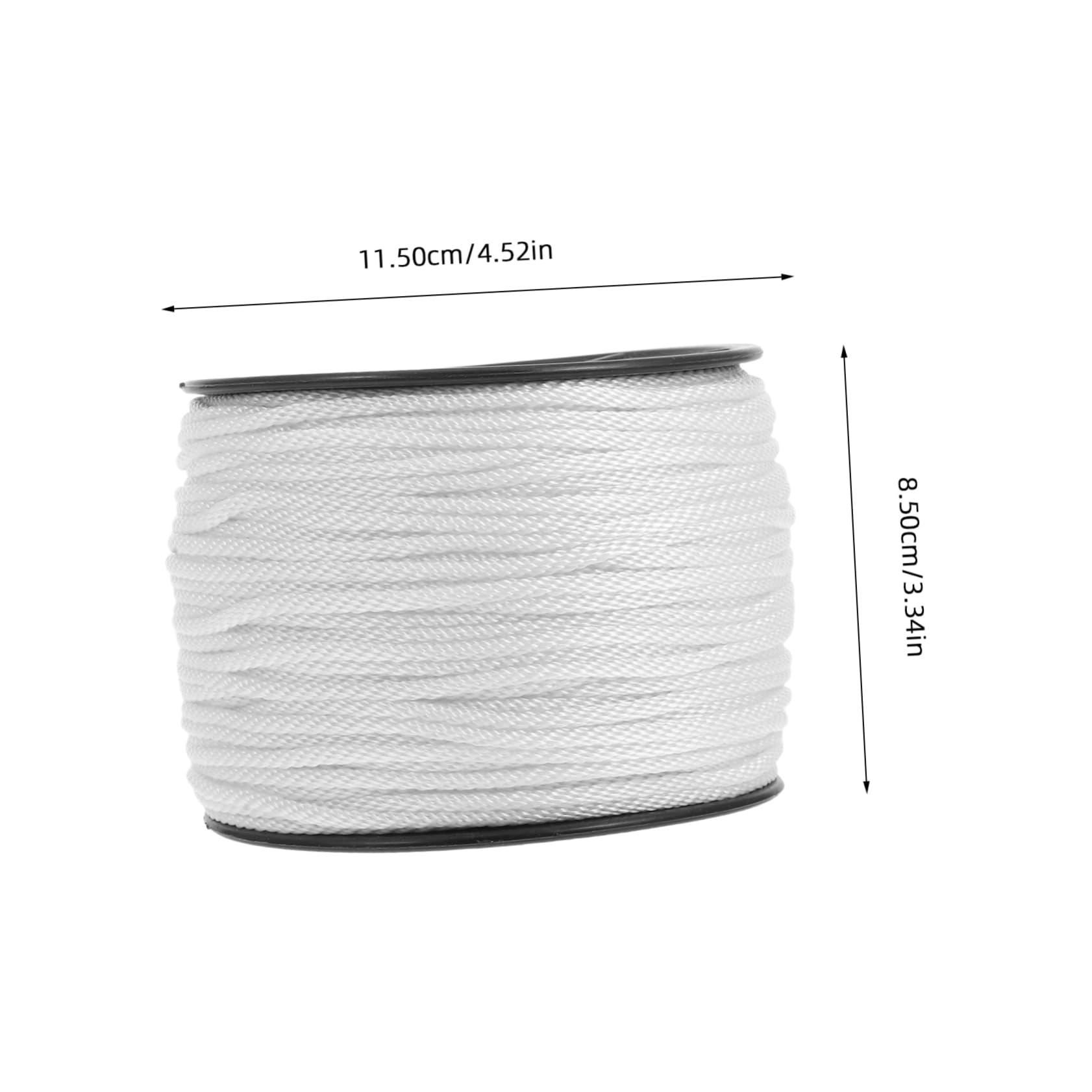 BESPORTBLE Cordon de Démarrage pour Tondeuse à Gazon et Tronçonneuse Corde de Remplacement Nylon Cordon de Démarrage pour Débroussailleuse