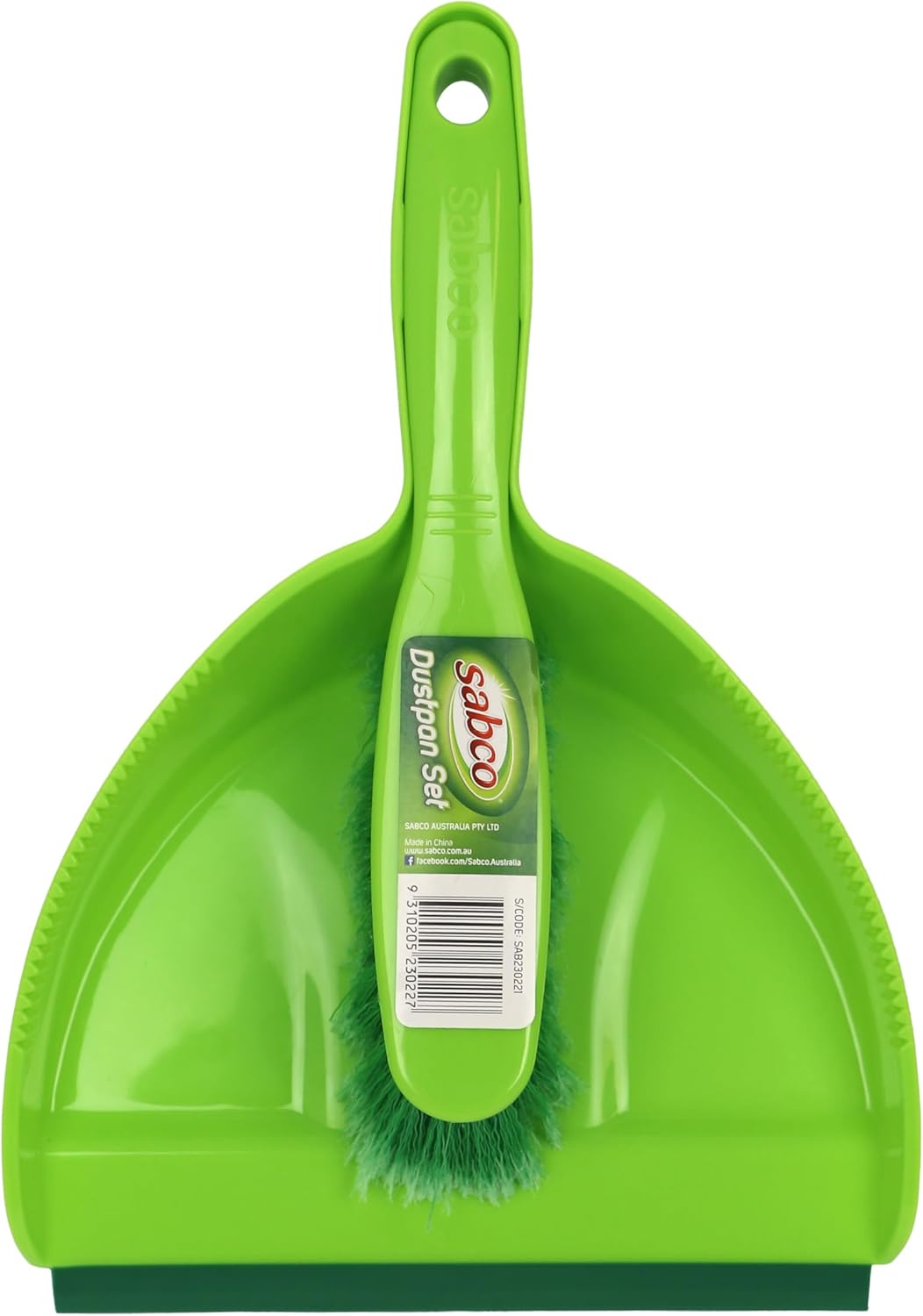 Sabco Dustpan Set, Green (2 Pieces) Home