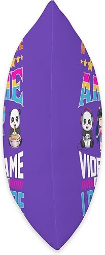 Miniatura 2 de Japanese Manga Anime Otaku Love Anime Video Food - Almohada japonesa para los amantes de la manga de juegos, 16 x 16, multicolor