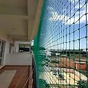 Essoti Monkey Net/Cricket Net/Children Safety net/Nylon - (10X15FT) - 2 MM 30 Ply String Size 44 mm Hole, Green in Color Sample Kit Along (10X15 FT, Green) gallery image