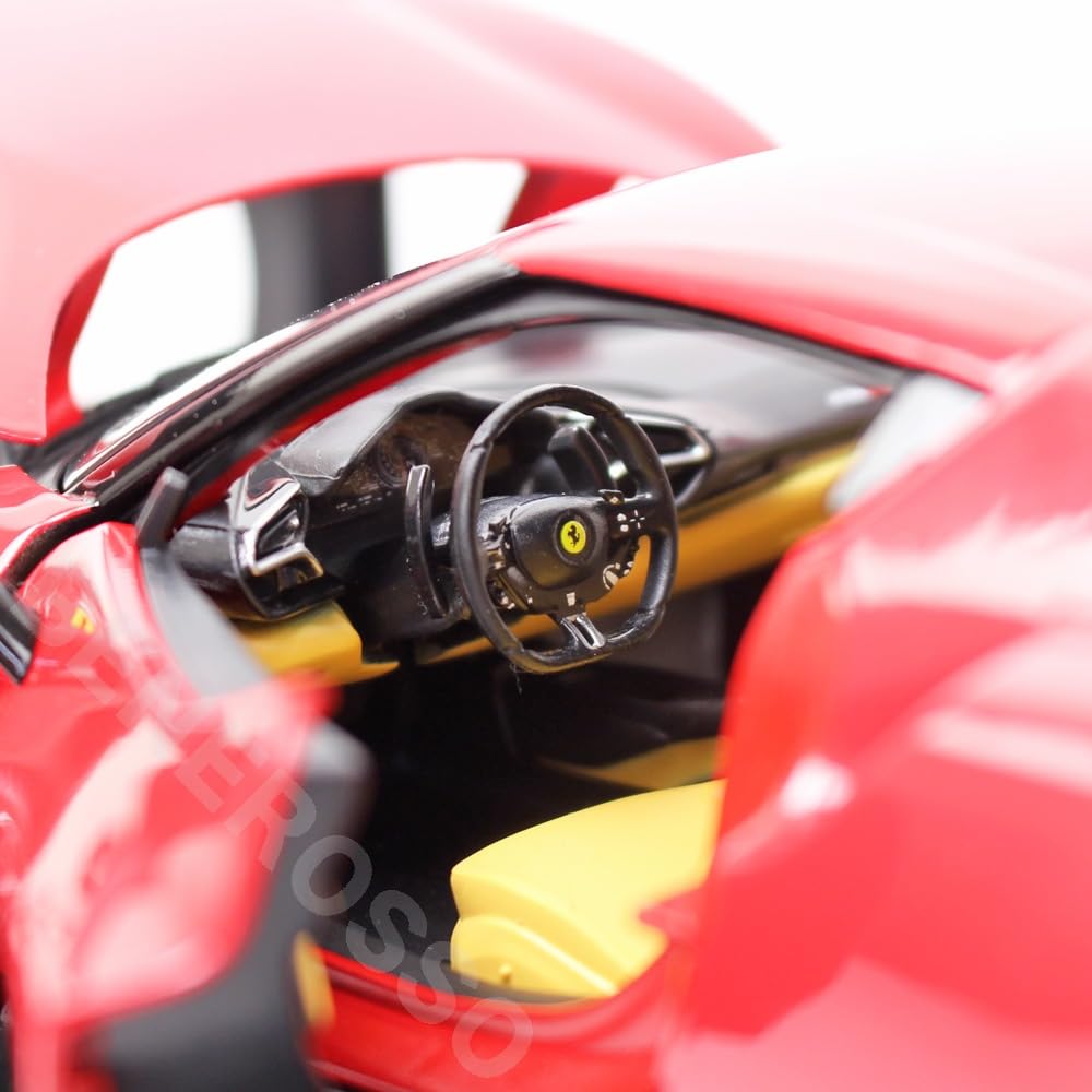 Amazon | 京商(Kyosyo) Bburago 1/18 フェラーリ 296 GTB レッド 完成