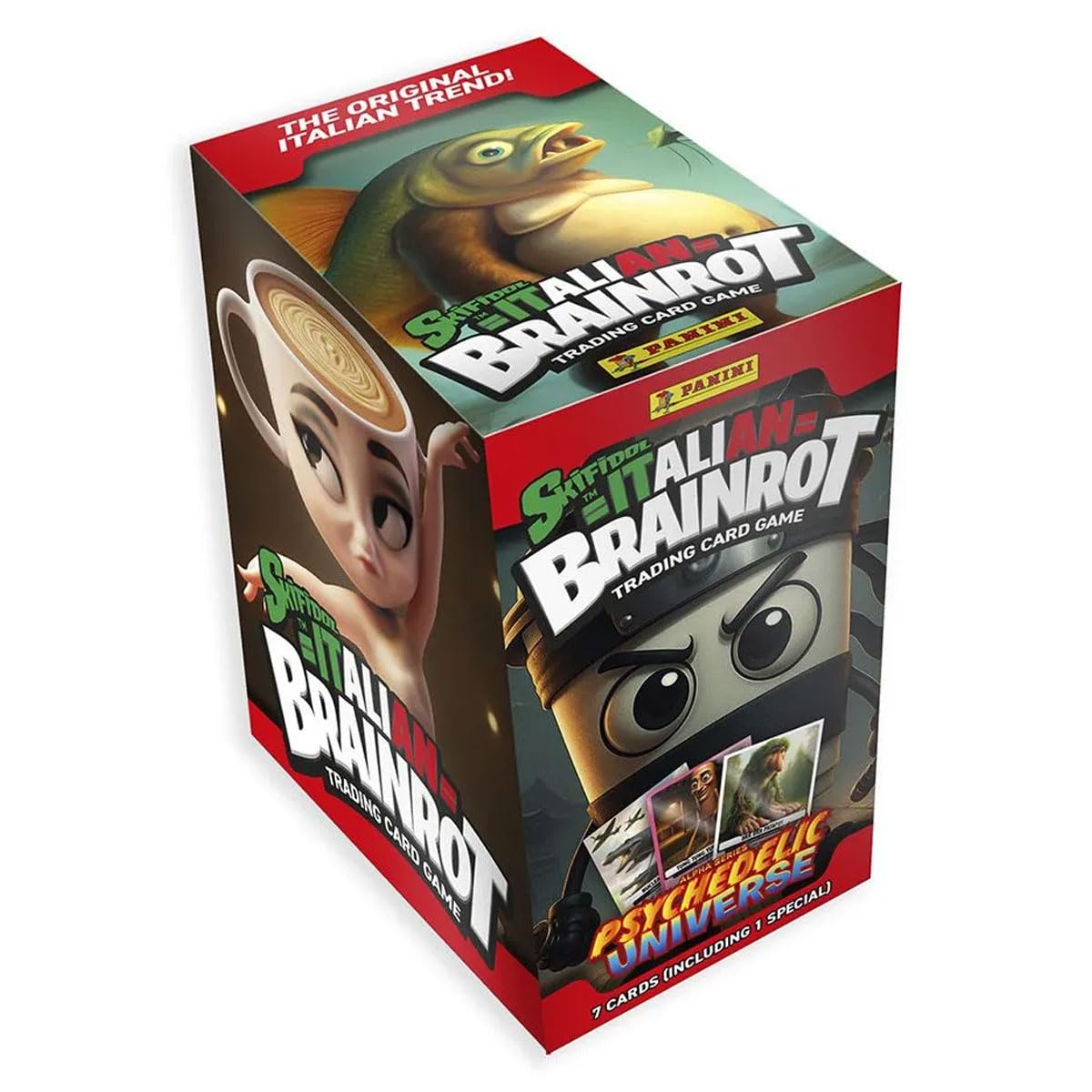 Allan's Brainrot トレーディングカード 24パック Panini Italian Brainrot Trading Cards (Box of 24 Packs), Toys