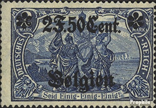Prophila Collection Allemand. Poste Pays dans Belgique 24II Un avec charnière 1916 Allemagne (Timbres pour Les collectionneurs)