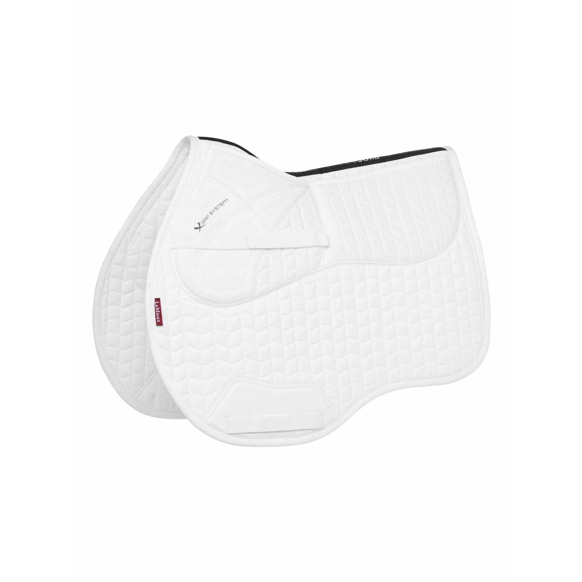 LeMieux ProSorb Plain 2 Pocket GP Large Square - White