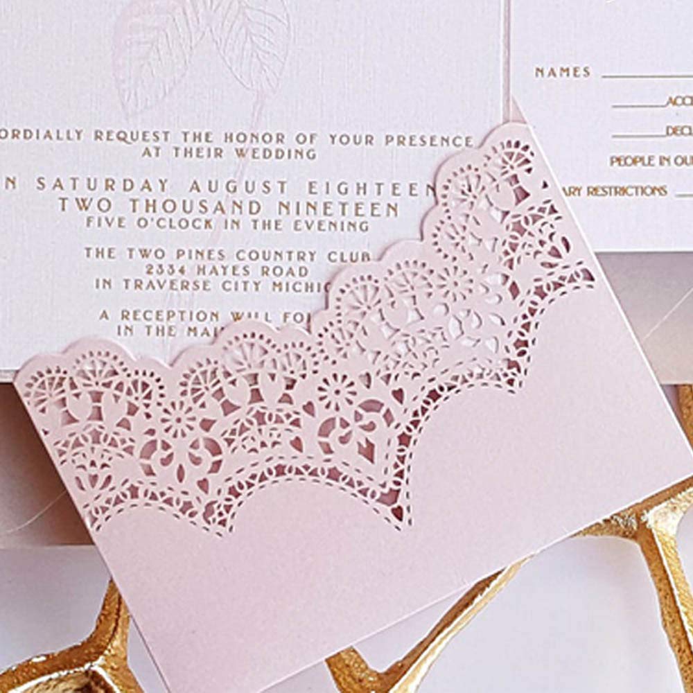 YunTrip - Troqueles de corte para invitaciones de boda para hacer tarjetas, corte de metal, plantillas troqueladas para álbumes de fotos, papel decorativo para tarjetas de felicitación