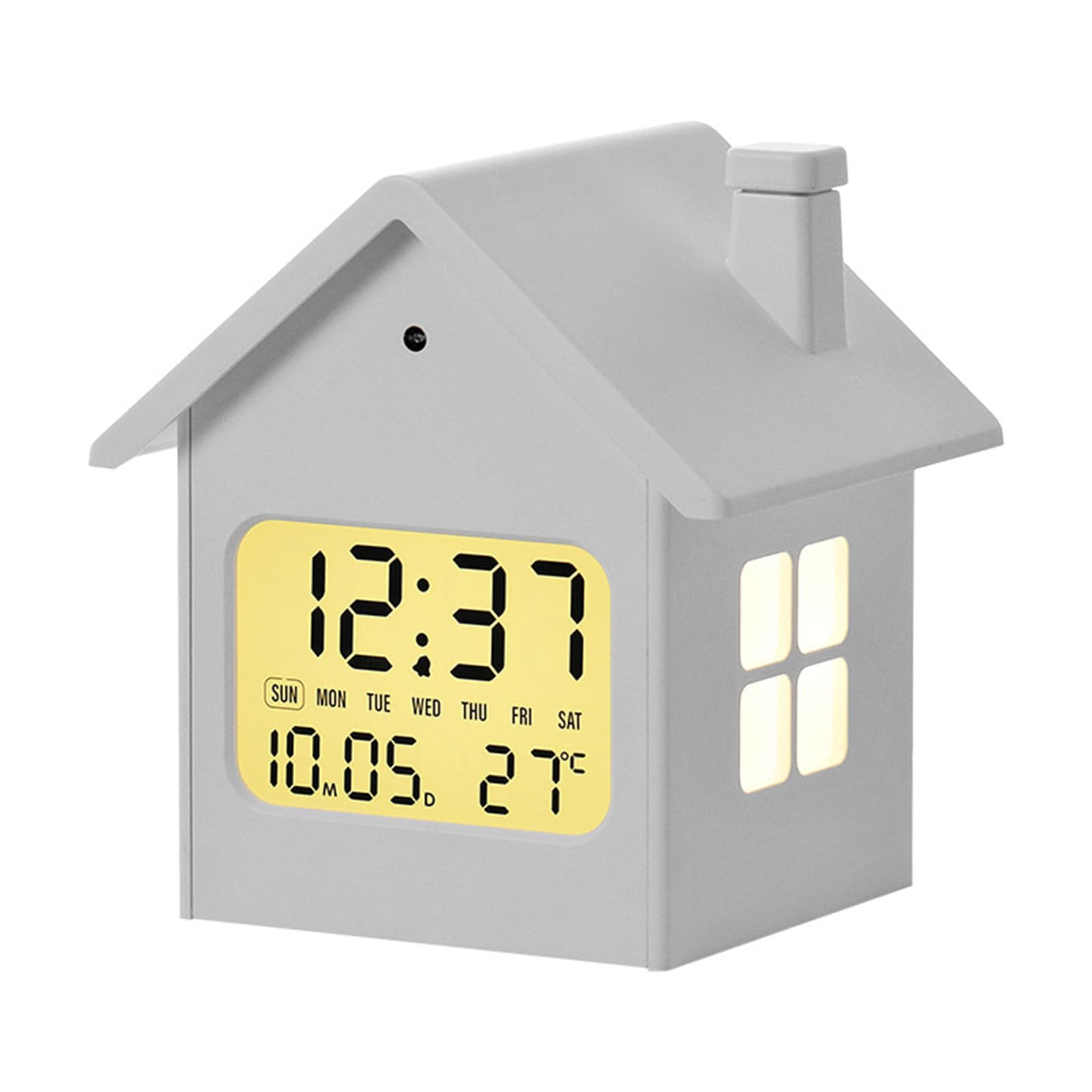 HDOYTXXM Home Decoration Alarm Clock with Quartzes Movements Safe Materials Quiet Night Function Home Decoration Clock