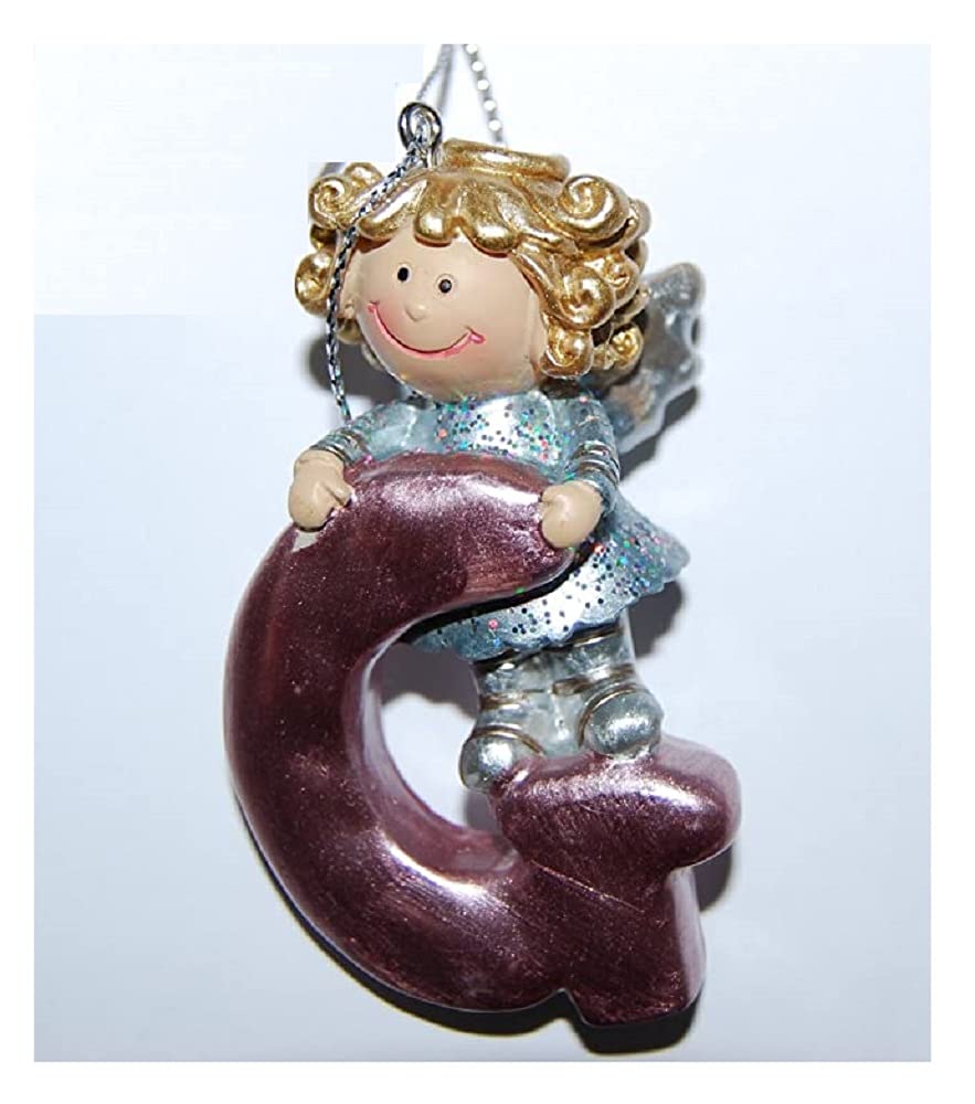 Ange de Noël pour bébé fille Ganz : le cadeau de naissance personnalisé et pailleté