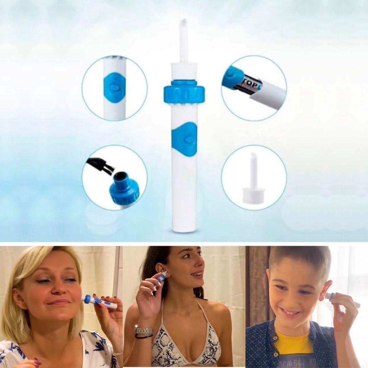 Pulisci Orecchie, pulitore orecchie | EARSIO