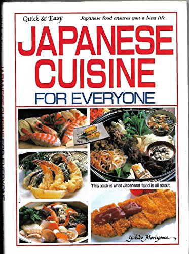 Japanese Cuisine for Everyone 4915249204 Book Cover