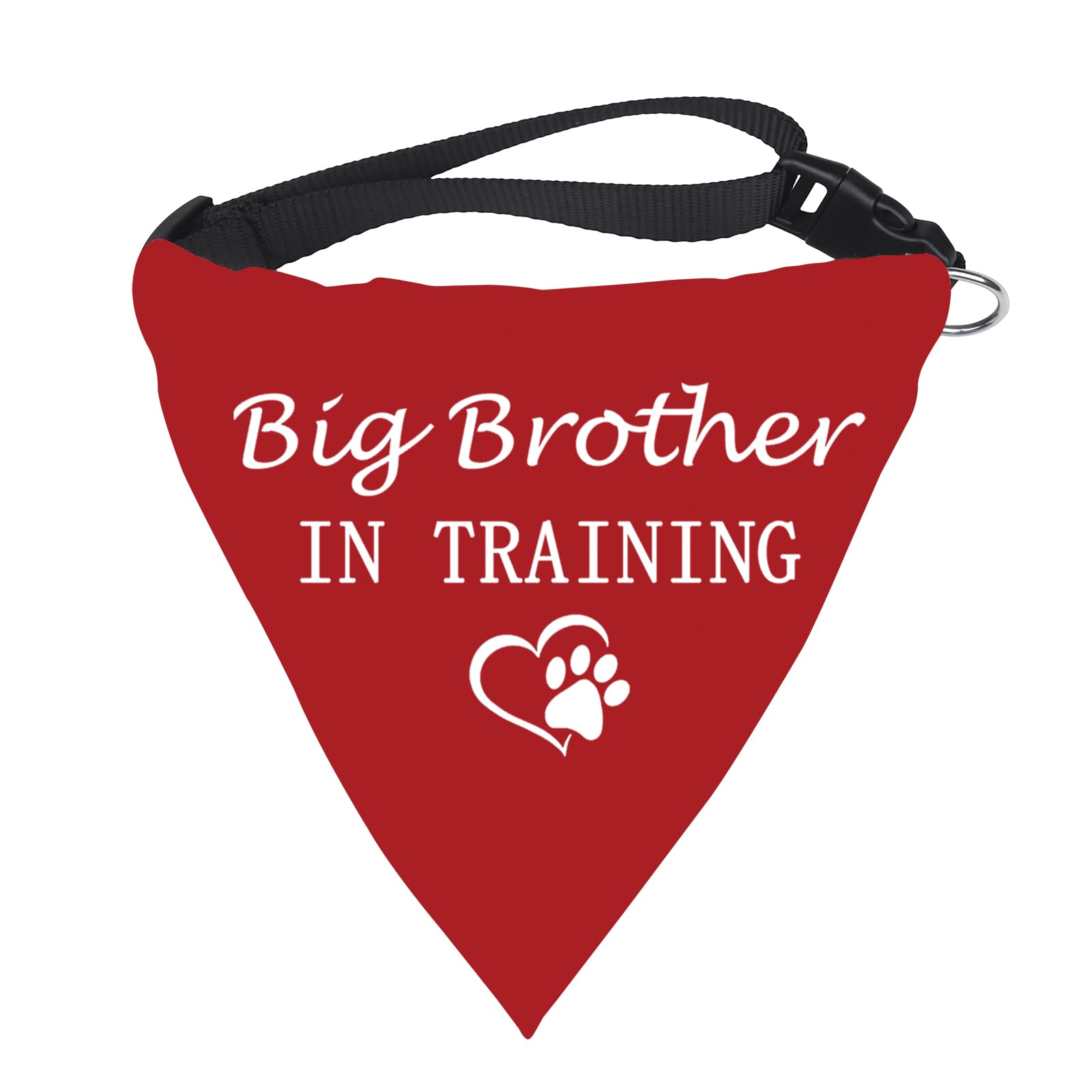1 Piece Big Sister/Brother in Training Dog Bandana Dog Pregnancy Announcement Gift (Big Brother in Training N)