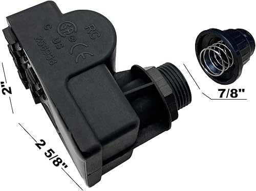 Miniatura 2 de SG06 Reemplazo del generador de chispas para modelos seleccionados de parrilla de gas por Brinkmann, Charbroil, Nexgrill y otros, 6 salidas de